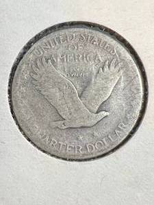 lot 64 image: 1928-S US STANDING LIBERTY QUARTER