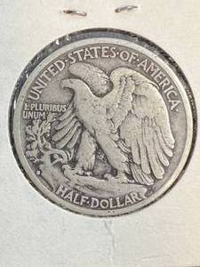 lot 66 image: 1934-S US WALKING LIBERTY HALF DOLLAR