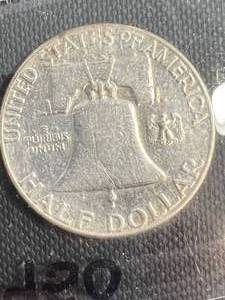lot 67 image: 1950 US FRANKLIN HALF DOLLAR