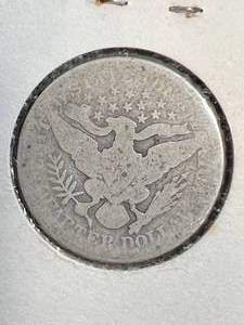 lot 72 image: 1907 US BARBER QUARTER