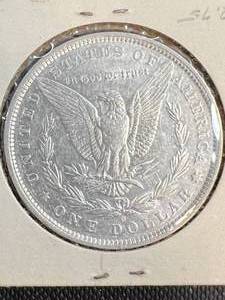 lot 78 image: 1882-O US MORGAN SILVER DOLLAR