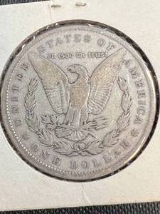 lot 86 image: 1885 US MORGAN SILVER DOLLAR