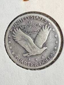 lot 88 image: 1929 US STANDING LIBERTY QUARTER