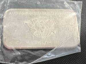 lot 92 image: 1 TROY OZ .999 FINE SILVER JELENKO BAR