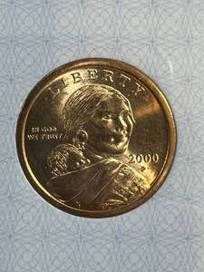lot 99 image: 2000 US SACAGAWEA DOLLAR AACGS MS63
