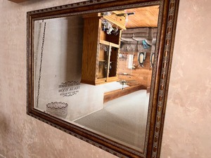 lot 17 image: Framed Mirror Measuring 45 by 35