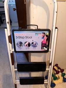 lot 161 image: Folding Step Stool