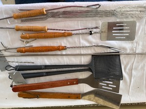lot 103 image: Variety of Grill and Bonfire Tools
