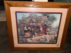 lot 237 image: Framed Art Measuring 28x24