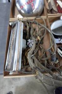 lot 29 image: Dash Cluster and Wiring Harness for 1939-46 Chevrolet Pickup