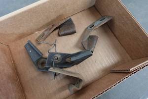 lot 96 image: Hood Catches for 1939-40 Chevrolet Truck