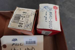 lot 111 image: Assorted Wheel Studs