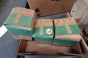 lot 123 image: NOS Rear View Mirror Brackets for 1951-53 Chevrolet Truck
