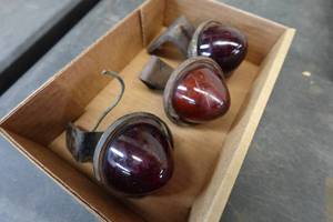 lot 127 image: Glass Marker Lights