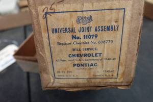 lot 145 image: NOS U-Joint Assembly for 1940-48 Chevrolet