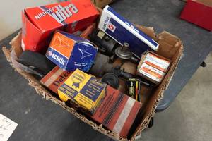 lot 152 image: Assorted NOS Distributor and Ignition Parts for Chevrolet