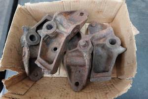 lot 153 image: Front Spring Hangers for 1939-46 Chevrolet Truck