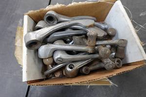 lot 398 image: Door Handles and Window Cranks for 1939-46 Chevrolet Truck