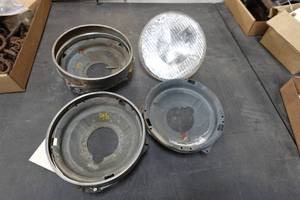 lot 391 image: Headlight Buckets for 1941-46 Chevrolet Truck