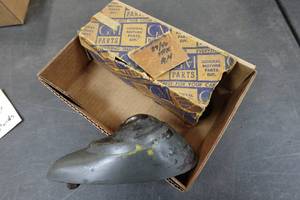 lot 381 image: Headlight Stands for 1939-40 Chevrolet Truck - 1 NOS