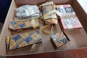 lot 330 image: NOS and Used King Pin Sets for 1941-52 Chevrolet