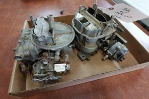 lot 318 image: Carburetors - Holley and Motorcraft