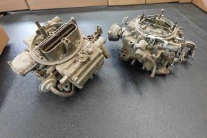 lot 307 image: 4 Bbl Carburetors - Holley and Rochester