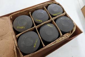 lot 254 image: NOS Pistons for GM 6-Cylinder Motor