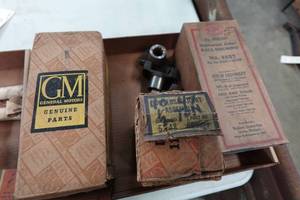 lot 264 image: NOS U-Joint and Ball Housings for GM