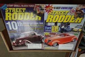 lot 248 image: Box of Street Rodder Magazines