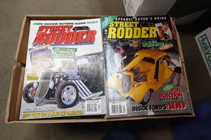 lot 177 image: Box of Street Rodder Magazines
