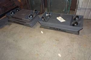 lot 450 image: Set of 4 NMW Roll-Master Car Dollies