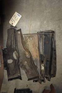 lot 462 image: Engine Splash Pans for 1939-46 Chevrolet Truck