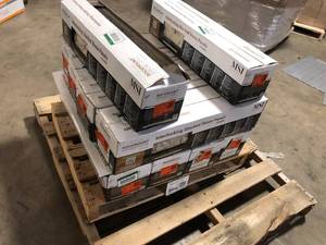 Pallet with 10 boxes of MSI Philadelphia Ledger Panel 6 in. x 24 in. Natural Travertine Wall Tile (6 sq. ft. case)