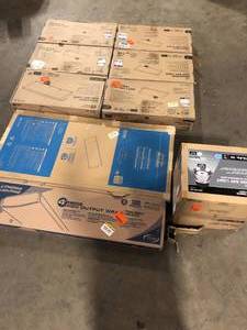 Lot of Warehouse High Bay Led Lights different Styles Sizes  Model and conditions