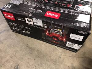 Toro 60V Max 22 Recycler� Mower Customer Returns See Pictures