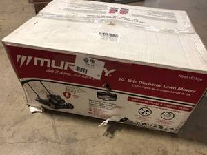 Murray 20 in. 125 cc Briggs & Stratton Walk Behind Gas Push Lawn Mower with 4 Wheel Height Adjustment and Prime N Pull Start Customer Returns See Pictures