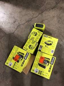 Lot of Ryobi Tools and More Costumer returns See pics