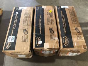 Lot of 3 Master Flow 8 in. x 25 ft. Insulated Flexible Duct R8 Silver Jacket Customer Returns See Pictures