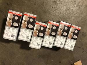 Lot of Defiant Brandywine Stainless Steel Combo Pack with Double Cylinder Deadbolt Customer Returns See Pictures