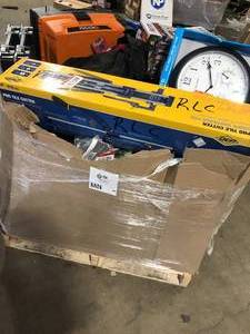 Gaylord with Assorted Tools, Hardware and Misc. units  Various Models and Conditions Customer Returns See Pictures