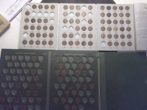 Partial Album Of Lincoln Cents 1909-1963 & Short Set 1947-1974