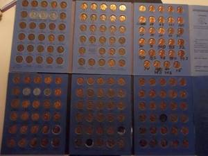 2-Short Sets Of Lincoln Cents 1-Complete-One Almost Complete, 1941-1975