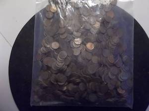 7 Lbs. Of Lincoln Wheats Approx. 1000 Count