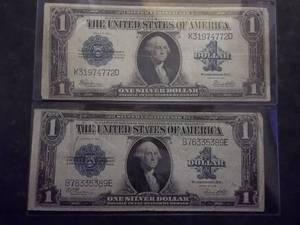 2-1923 Large Bill Silver Certificates