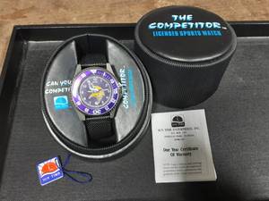 Sun Time Minnesota Vikings Watch With Box.