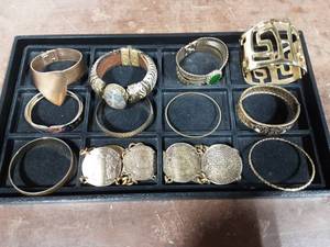 12-Assorted Bracelets (Not The Tray)