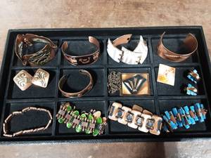 Lot Of Copper Jewelry (1-Renoir) (Not The Tray)