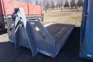 Roll Off Hook Truck 16 6  Flat Bed