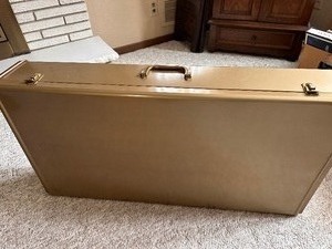 lot 14 image: Steel Document Case Measuring 36 X 6.5  X 18